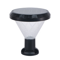 Lampe solaire de jardin KCD OEM, blanc chaud, sans fil, DC 24v, rechargeable, mini, ronde, LED, prix raisonnable, 5w 10w 20w 60w