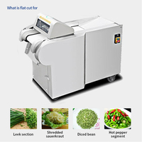 YQC660 Falcon Automatische RVS Multifunctionele Industriële Groente- en Fruit Snijmachine Groenteverwerkingsinstallatie