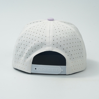 Casquette ajustée 7 panneaux de haute qualité pour homme avec logo en caoutchouc, casquette snapback sport personnalisée à visière plate en tissu poly+spandex courant