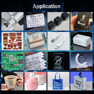 Machine de marquage <span class=keywords><strong>laser</strong></span> UV JPT <span class=keywords><strong>355nm</strong></span> 5W graveur <span class=keywords><strong>laser</strong></span> UV JPT pour verre bois acrylique cuir refroidi à l'eau - Product Image 4