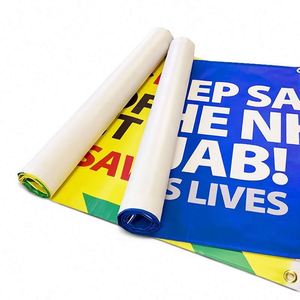 Waterproof Plastic Multiple Marking Eco-Friendly Event <b>Banners</b> Promotional Pvc Vinyl <b>Banner</b> for Business Advertising - Product Image 6