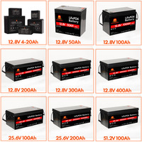 Batterie au lithium-fer-phosphate LiFePO4 100Ah 12V autochauffée pour RV, marine