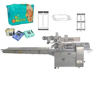 Full automatic wrap packing machine for sanitary napkins pad