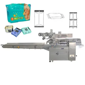 Full Automatic Wrap Packing Machine For Sanitary Napkins Pad