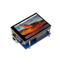 Waveshare Kit Ethernet Raspberry Pi CM4, semua dalam satu 2.8 inci cocok penuh layar sentuh 4 arah USB 2.0 Gigabit