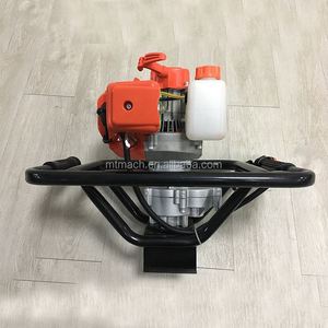 2 Stroke <b>Mini</b> <b>Drill</b> Machine Gasoline Power Hammer <b>Drills</b> Earth Auger for DIY Metal Material - Product Image 4