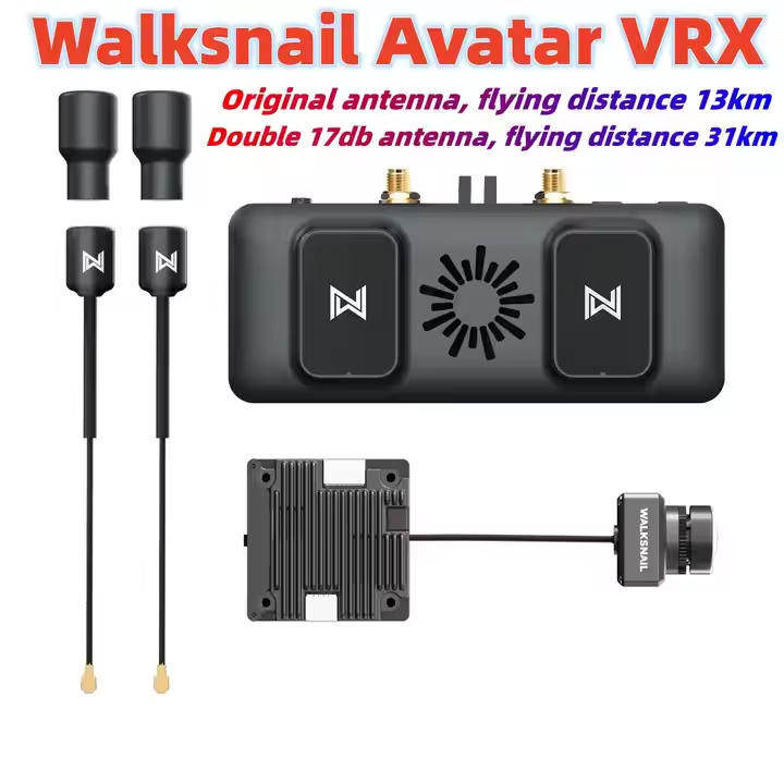 Walksnail Avatar VRX - Digital Map Transmission UAV Receiver Walksnail Avatar VRX - Digital Map Transmission UAV Receiver