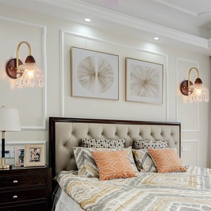 Nouveau Style nordique milieu du siècle chinois rétro applique créative lumière LED pour chambre salon couloir couloir <span class=keywords><strong>escalier</strong></span> - Product Image 4