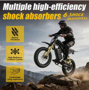 จักรยานไฟฟ้าวิบาก New Hikeep 20"x4 ยางอ้วน 3000W Peak E-Bike 52V 40Ah OEM/ODM สำหรับผู้ใหญ่ - Product Image 4