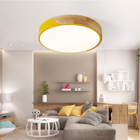 Plafonnier LED Macaron Rond Carré Rectangle Lumière Style Moderne et Simple Chambre à coucher Salon Maison Éclairage