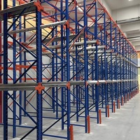 Étagère réglable sans boulons, grande capacité, étagère de stockage en acier métallique personnalisée, à insertion, pour entrepôt, protection contre la corrosion
