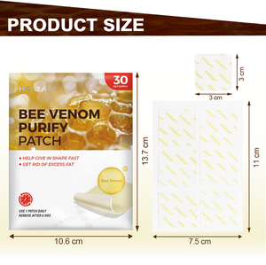 Parche Purificador de Veneno de Abeja Transdérmico HODAF OEM, Tela No Tejida, Mejora el Bienestar de la Piel, Alta Absorción, Antiarrugas, Reafirmante - Product Image 5