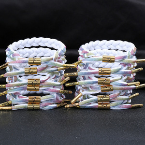 Offre Spéciale fait à la main tissé mode bracelets porte-bonheur garçon fille bracelets avec mots <span class=keywords><strong>chinois</strong></span> chaussures dentelle Bracelets <span class=keywords><strong>Horoscope</strong></span> bijoux - Product Image 2
