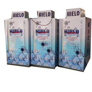 Réfrigérateur à glaçons en sac de congélateur à porte pleine verticale de <span class=keywords><strong>300</strong></span> <span class=keywords><strong>litres</strong></span> pour 100 sacs de glace - Product Image 1