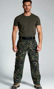 Pantalon tactique camouflage pour homme - Ripstop multi-poches pour la chasse/airsoft - Choix des professionnels - Product Image 6