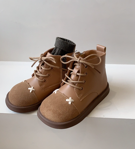 Botas para Bebés y Niños Pequeños, Botas Cortas hasta el Tobillo, Botas Escolares para Niños, Zapatos Marrones para Bebés - Product Image 4