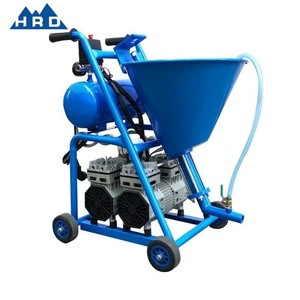 Two-Pump Mortar Spray Coating <b>Machine</b> with Engine Pump Waterproof Putty Painter High Efficiency 4kw Industrial Equipment - Product Image 1