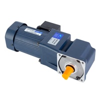 180W Machine à Emballer Micro Taille AC Moteur à Engrenages à Angle Droit Asynchrone D'IE 2 de Moteur monophasé Ce anti-gouttes 208-230 / 240 V