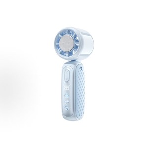 <b>Mini</b> Portable Fan, Foldable Turbo Airflow with Ice Cooling, <b>USB</b> Charging Handheld Fan for Outdoor - Product Image 1