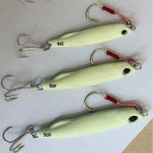 Esca per pesci in piombo con piastra di ferro luminosa progettata per il pesce spada Luya esca di metallo a doppio scopo - Product Image 1