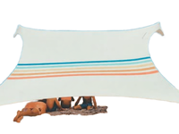 Abri solaire portable, tente de plage légère, imperméable, en tissu nylon, parasol, pergola, ancre de sable pour la famille en plein air