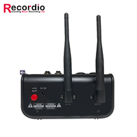 Amplificateur de puissance intégré professionnel GAX-450A, mélangeur audio 4 canaux avec microphone sans fil