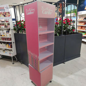 Negozio al dettaglio piano scaffale espositore cartone ondulato occhiali da sole Rack per negozio di occhiali - Product Image 2