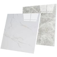 Carrelage de sol en porcelaine 300x300 émaillée brillante villa de luxe salon carreaux de marbre en céramique pour sol carreaux de porcelaine en marbre blanc