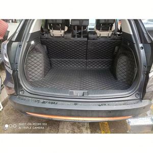 Tapis de coffre Rownfur en cuir, épaisseur 15 mm, ensemble complet, imperméables, durables et antidérapants pour Seat Carnival (2006-2021) - Product Image 6