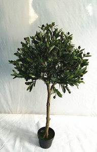 Planta de plástico Artificial para decoración de boda, árbol de <span class=keywords><strong>olivo</strong></span> <span class=keywords><strong>grande</strong></span> de alta calidad, para interior y exterior, venta al por mayor, <span class=keywords><strong>precio</strong></span> bajo de fábrica - Product Image 5