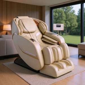 Massage Chair Full Body 4D Robotic Hand SL Guide Rail 31-60 Airbags <b>Plug</b> In Home Use - Product Image 1