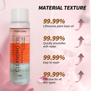 น้ำมันทำความสะอาดล้ำลึก3สีเกาหลีผลิตภัณฑ์ดูแลผิวควบคุมรูขุมขน - Product Image 4