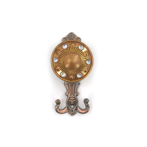 ตะขอแขวนผนังตกแต่งสีทองมุก 2 ชิ้น ของใหม่ อุปกรณ์เสริมสำหรับหน้าต่าง ที่แขวนผ้าม่าน ทำจากทองเหลือง สามารถปรับแต่งได้ - Product Image 6