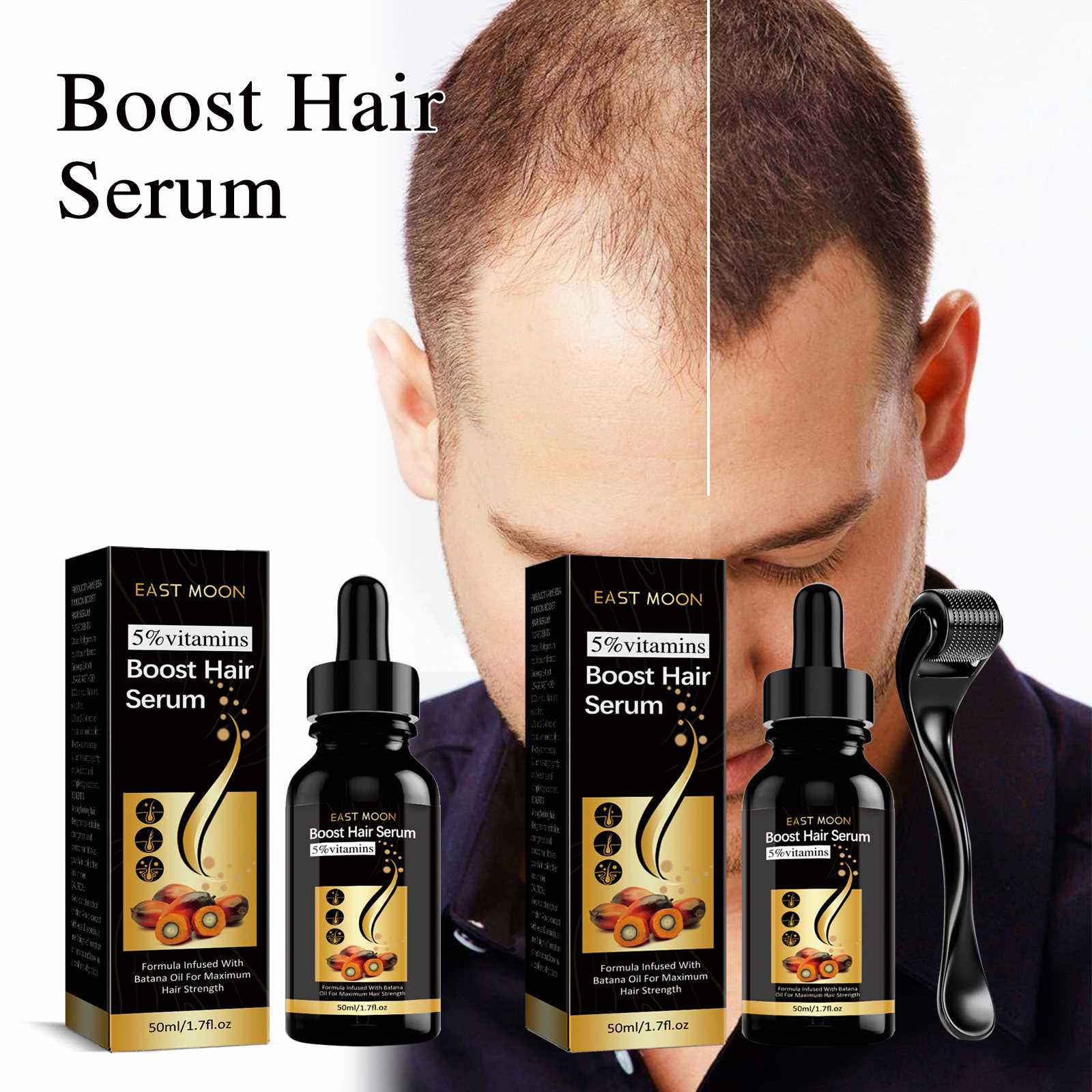 East Moon Wholesale Premium Hair Growth Serum - 30ml
