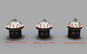 Muebles de Exhibición con Iluminación LED de Alta Calidad, Duraderos, Lujosos y Modernos para Salas de Exhibición, Centros Comerciales, Tiendas de Perfumes y Cosméticos - Product Image 5