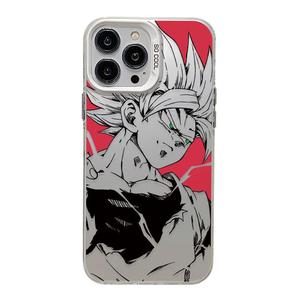 Funda de Teléfono con Diseño de Anime de Wukong, Estilo Caricatura, Acabado Esmerilado IMD, para iPhone 15 14 13 12 11 Pro Max - Product Image 6