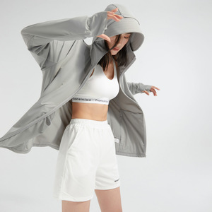 90% polyester t 10% spandex 4 cách căng ribstop vải Interlock với chống UV mềm tay da thân thiện cao đàn hồi 150 GSM, - Product Image 3