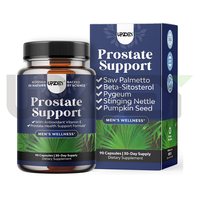 Compléments en capsules pour la santé de la prostate, marque privée, pour hommes, soutien à la santé de la prostate, bien-être masculin, 90 capsules