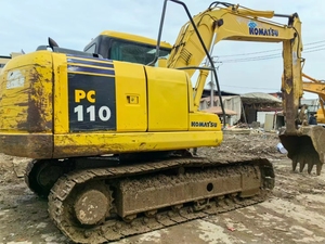 รถขุดไฮดรอลิกโคมัตสึ PC110-7 มือสอง สำหรับงานขุดดินหนัก - Product Image 2