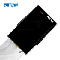 Pembaca Kartu Pintar NFC Felica Chip IC Antarmuka Ganda Penulis R502Dual - C9