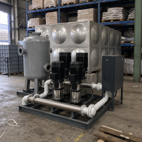 Équipement d'alimentation en eau à pression constante à fréquence variable sans pression négative industrielle avec filtration par osmose inverse