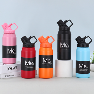 <b>Hot</b> Selling Double Wall 304 Stainless Steel Insulated <b>Water</b> <b>Bottle</b> BPA Free Direct Drinking for Adults for Wine Storage - Product Image 1