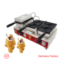 Machine à snacks Jinchin NP-167, machine à glaces Taiyaki, machine à gaufres avec revêtement antiadhésif et prix d'usine