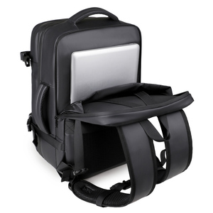 Mochila de Viaje de Poliéster de Moda con Logotipo Personalizado, Gran Capacidad, Impermeable, para Negocios y Portátil - Product Image 5