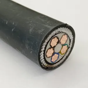 Cable de alimentación de 0,6/1kv, 4 núcleos, CU/XLPE/SWA/PVC, 95mm, 70mm, 50mm, 35mm, 10mm