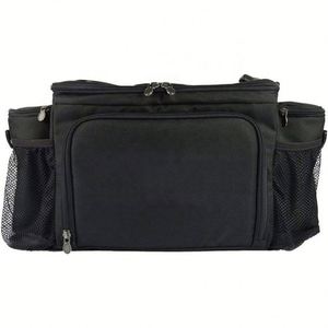 Custom Large Thermal Cooler <b>Lunch</b> <b>Bag</b> <b>Box</b> Insulated Waterproof for Meal Prep Made of Durable Polyester for Men and Women - Product Image 2