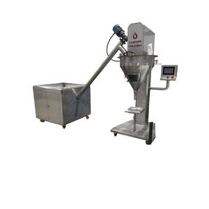Máquina semiautomática de llenado de polvo con tornillo Kandemir, de acero inoxidable, compacta, para producción pequeña y mediana - Product Image 1
