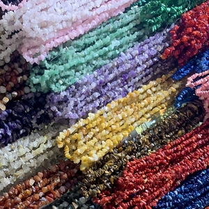 JD GEMS Wholesale 3-5mm Natural <strong>Stone</strong> Crushed Irregular Shaped High Quality Loose <strong>Beads</strong> Ideal for DIY Jewely Making - Product Image 1