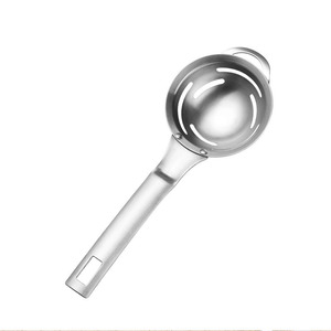 Séparateur de blanc d'œuf en acier inoxydable 304, filtre à œufs créatif, outil de pâtisserie - Product Image 5
