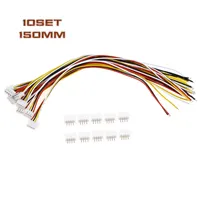 10 ensembles ZH-1.5 JST 4 broches ligne électronique simple connexion borne prise 28AWG broches connecteurs avec 150mm fil câble connecteur
